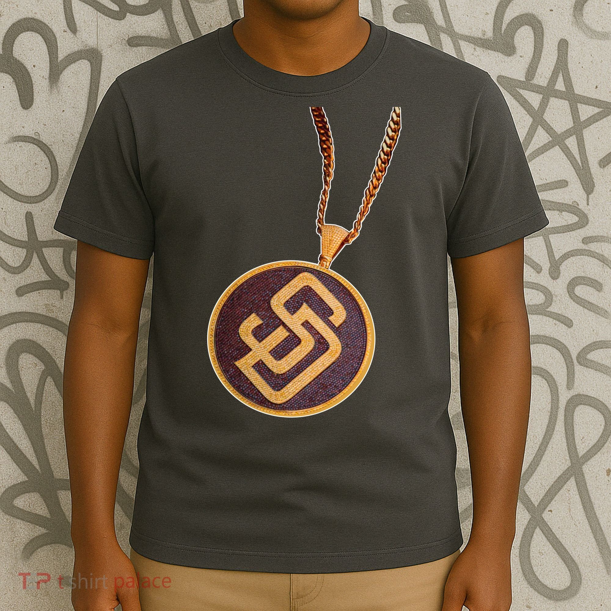 Swag Chain San Diego Baseball Home Run T-Shirt