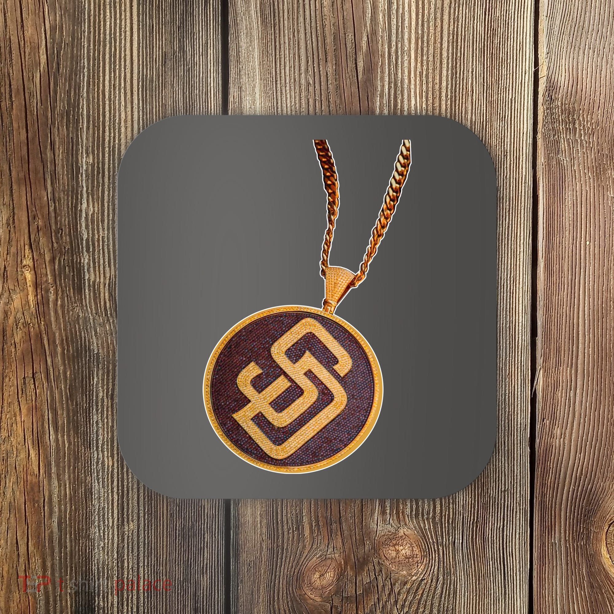 Swag Chain San Diego Baseball Home Run Coaster