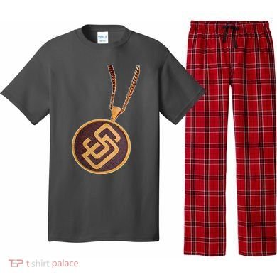 Swag Chain San Diego Baseball Home Run Pajama Set