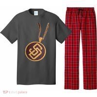 Swag Chain San Diego Baseball Home Run Pajama Set thumb 0