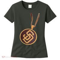 Swag Chain San Diego Baseball Home Run Women's T-Shirt thumb 0