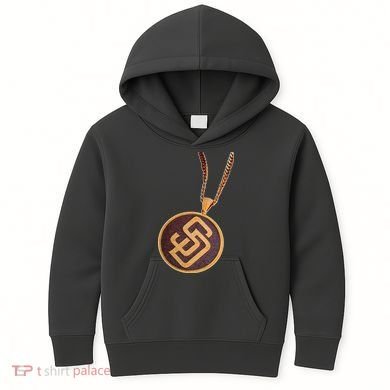 Swag Chain San Diego Baseball Home Run Kids Hoodie