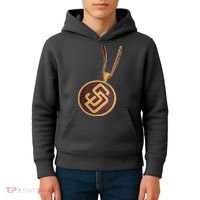 Swag Chain San Diego Baseball Home Run Kids Hoodie thumb 4