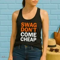 Swag Don't Come Cheap Women's Tank Top thumb 2