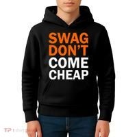 Swag Don't Come Cheap Kids Hoodie thumb 4