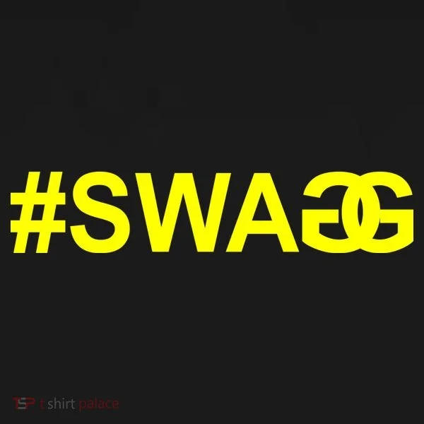 #Swag Logo Button