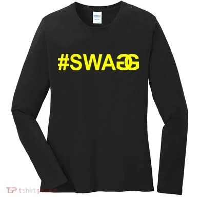 #Swag Logo Women's Long Sleeve Shirt