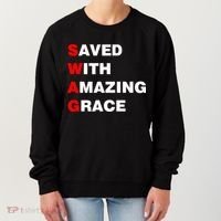 Swag Saved With Amazing Grace Women's Sweatshirt thumb 0
