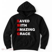 Swag Saved With Amazing Grace Hoodie thumb 0