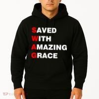 Swag Saved With Amazing Grace Hoodie thumb 2