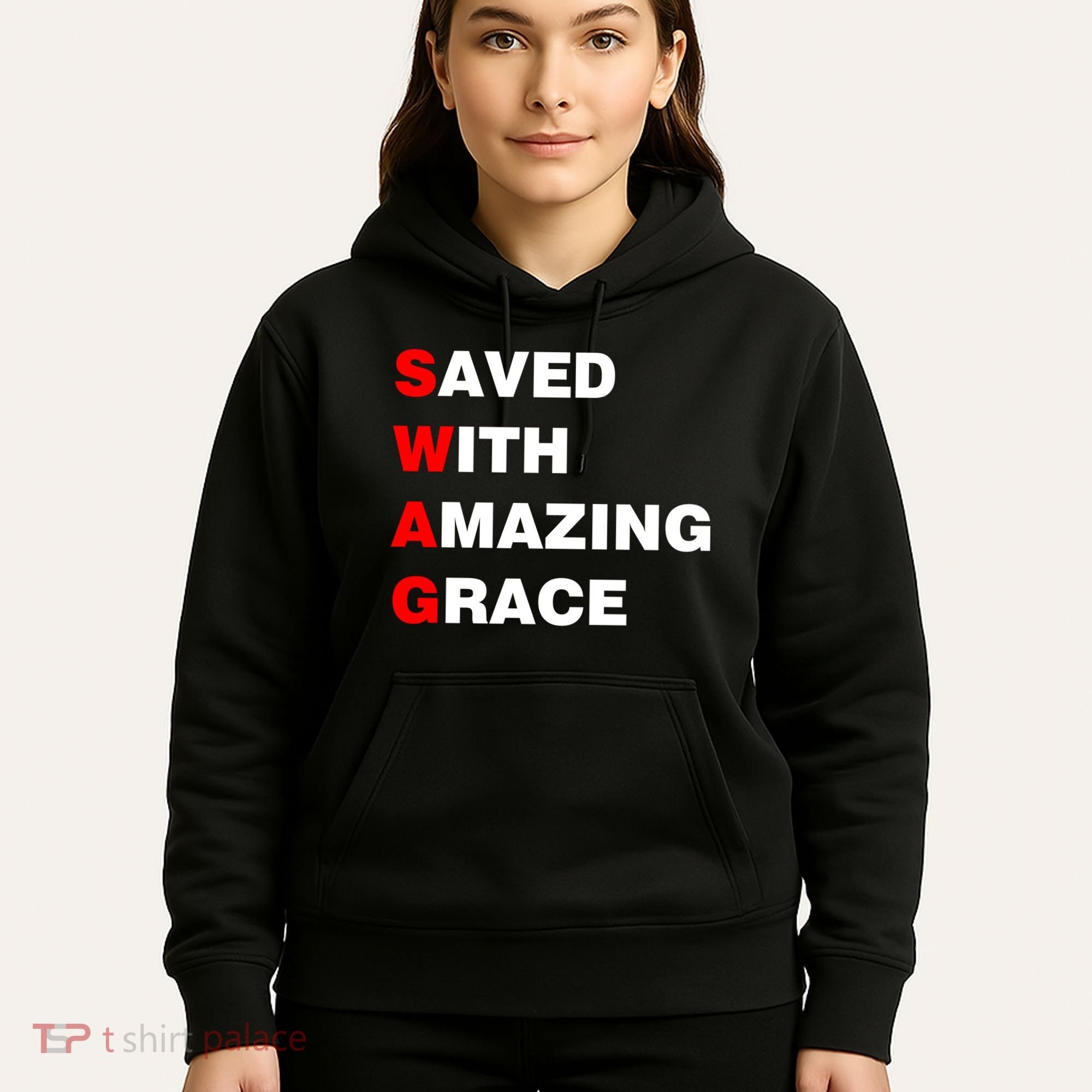 Swag Saved With Amazing Grace Hoodie