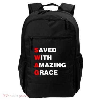 Swag Saved With Amazing Grace Backpack
