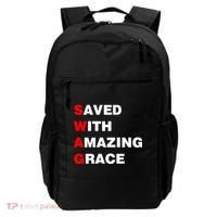 Swag Saved With Amazing Grace Backpack thumb 0
