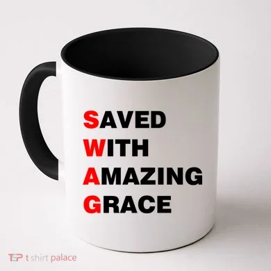 Swag Saved With Amazing Grace Coffee Mug