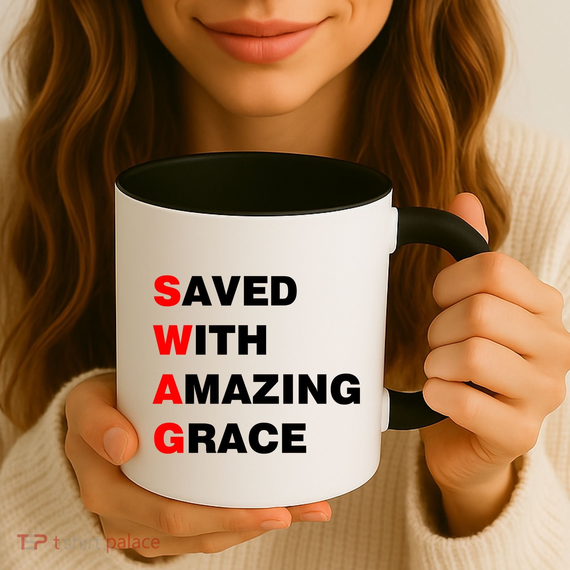 Swag Saved With Amazing Grace Coffee Mug