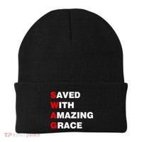 Swag Saved With Amazing Grace Beanie thumb 0