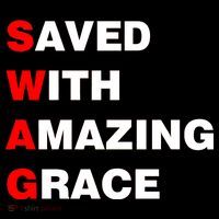 Swag Saved With Amazing Grace Women's Hoodie thumb 2