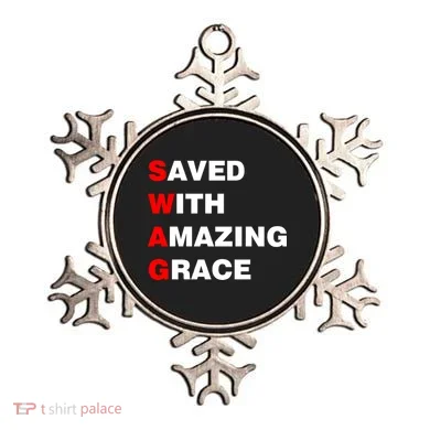 Swag Saved With Amazing Grace Ornament