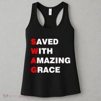 Swag Saved With Amazing Grace Women's Tank Top thumb 3