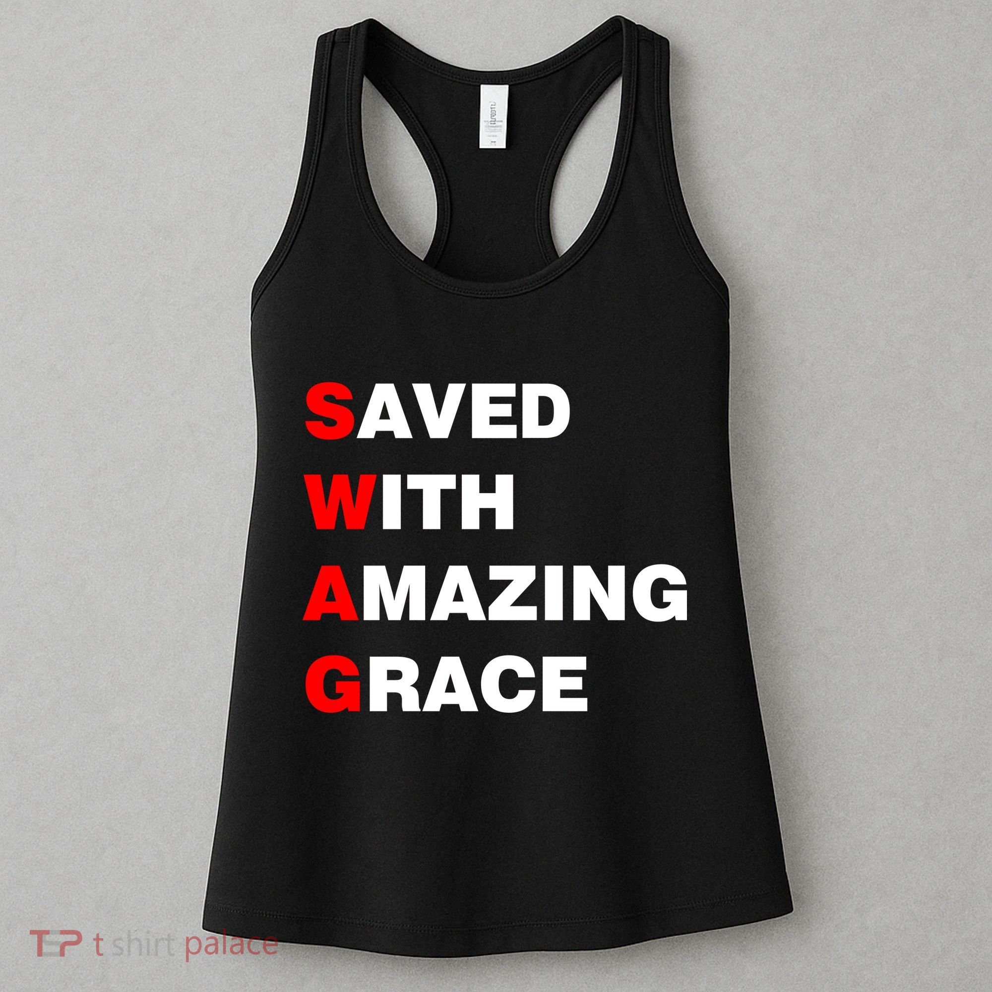 Swag Saved With Amazing Grace Women's Tank Top