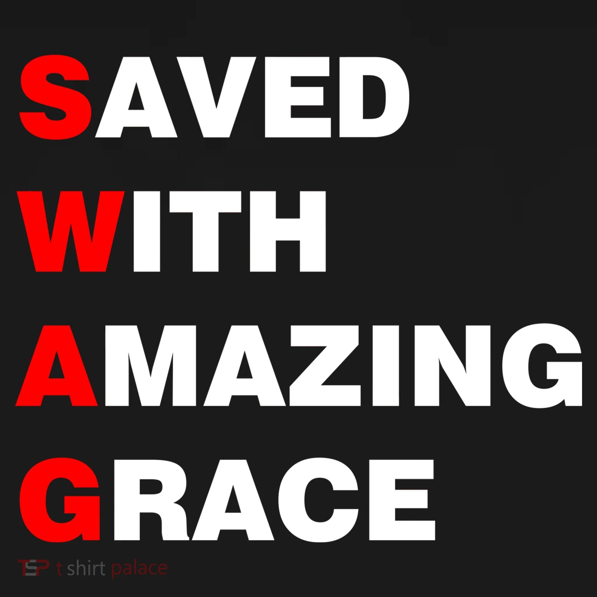 Swag Saved With Amazing Grace Toddler T-Shirt