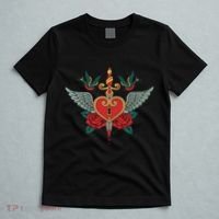 Swallows Heart Lockbox Sword T-Shirt thumb 5