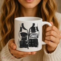 Swat Vest Uniform Coffee Mug thumb 3
