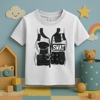 Swat Vest Uniform Toddler T-Shirt thumb 3