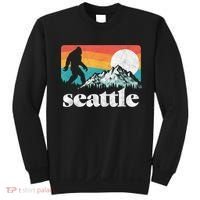 Seattle Washington Bigfoot Mountains Sweatshirt thumb 0