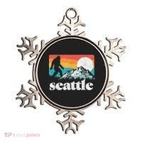 Seattle Washington Bigfoot Mountains Ornament thumb 0