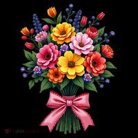 Spring Wildflower Bouquet Floral Arrangement Coffee Mug thumb 5