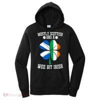 Scottish Wee Bit Irish Scotland St Patricks Day Gifts Flag Women's Hoodie thumb 0