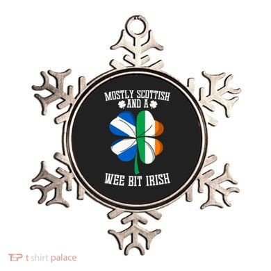 Scottish Wee Bit Irish Scotland St Patricks Day Gifts Flag Ornament