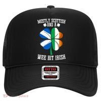 Scottish Wee Bit Irish Scotland St Patricks Day Gifts Flag Hat thumb 0