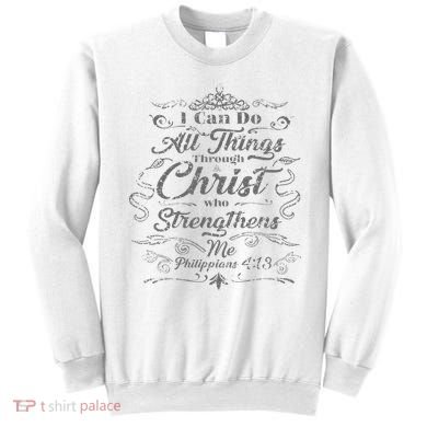 S With Bible Verses Christian Clothing S Sweatshirt