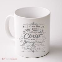 S With Bible Verses Christian Clothing S Coffee Mug thumb 0