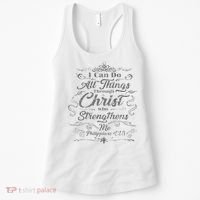 S With Bible Verses Christian Clothing S Women's Tank Top thumb 0