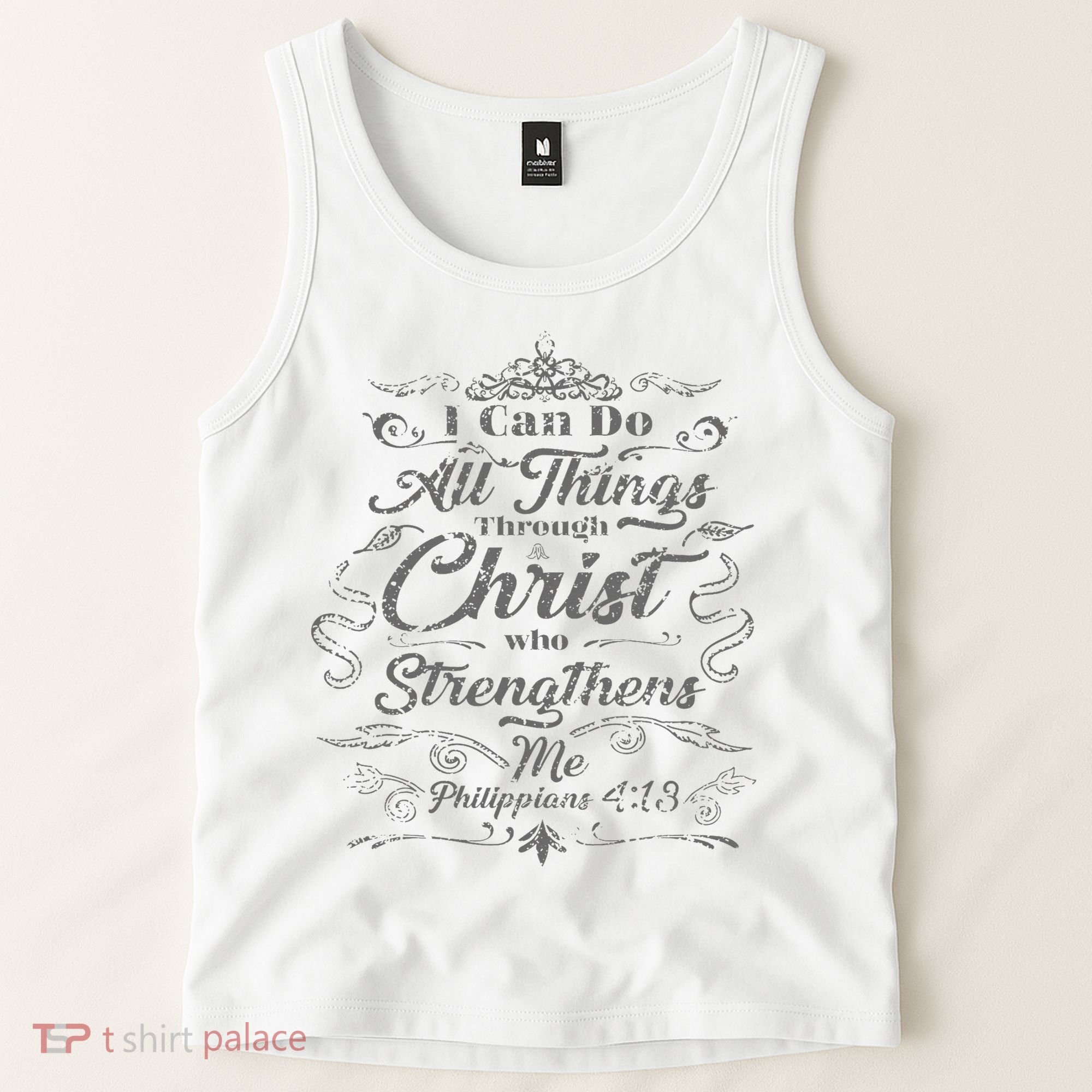 S With Bible Verses Christian Clothing S Tank Top
