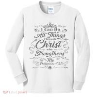 S With Bible Verses Christian Clothing S Kids Long Sleeve Shirt thumb 0