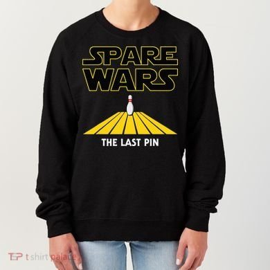 Spare Wars Bowler & Bowling Parody Women's Sweatshirt