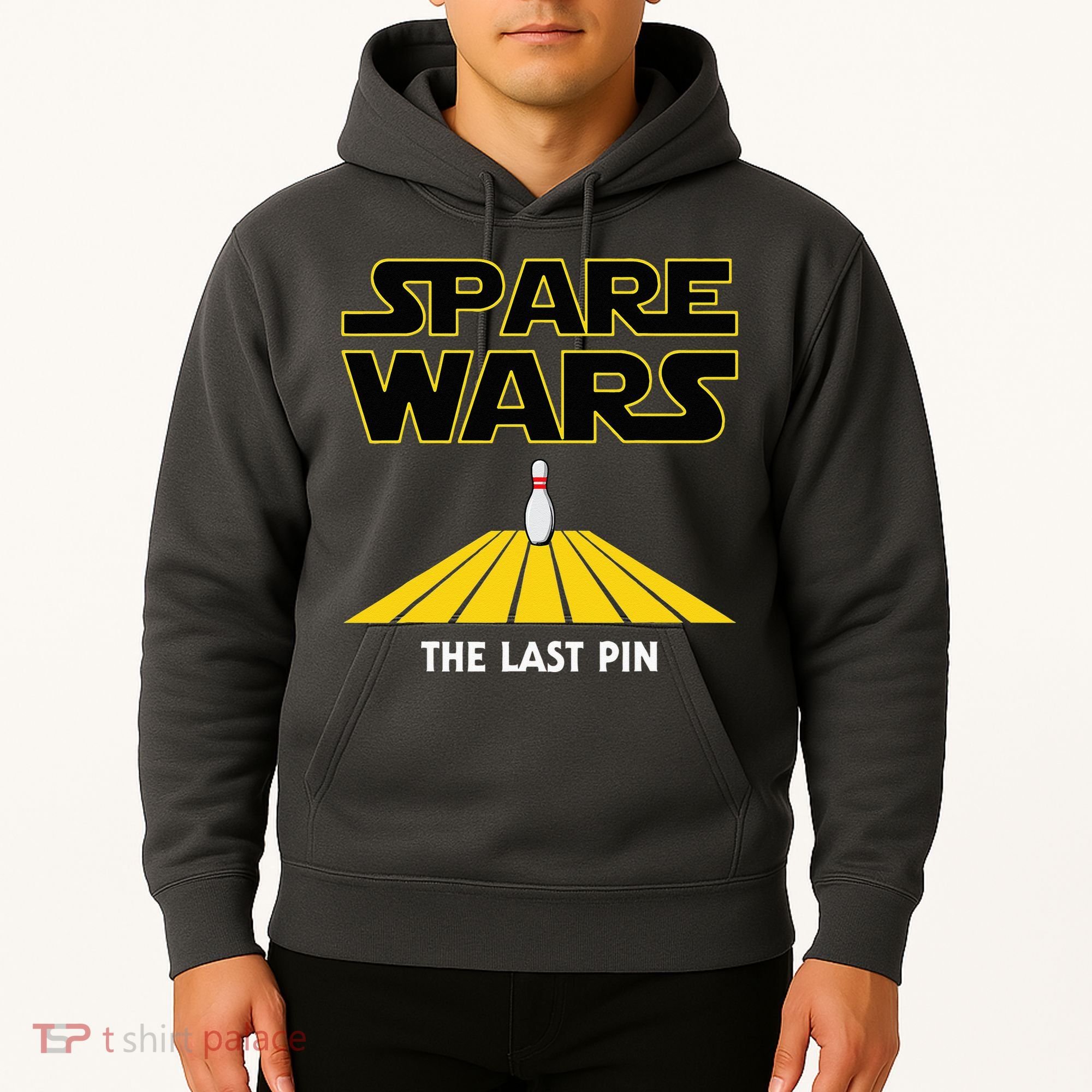 Spare Wars Bowler & Bowling Parody Hoodie