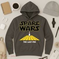 Spare Wars Bowler & Bowling Parody Hoodie thumb 3