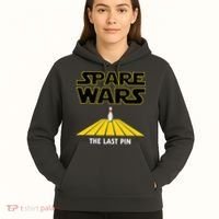Spare Wars Bowler & Bowling Parody Hoodie thumb 5