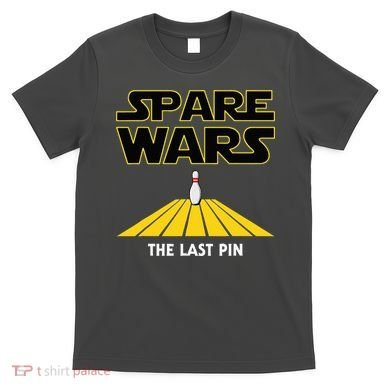 Spare Wars Bowler & Bowling Parody T-Shirt