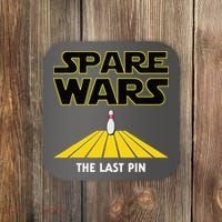 Spare Wars Bowler & Bowling Parody Coaster thumb 0