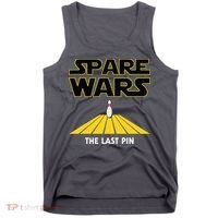 Spare Wars Bowler & Bowling Parody Tank Top thumb 0