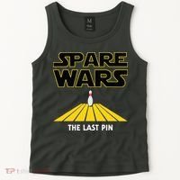 Spare Wars Bowler & Bowling Parody Tank Top thumb 2
