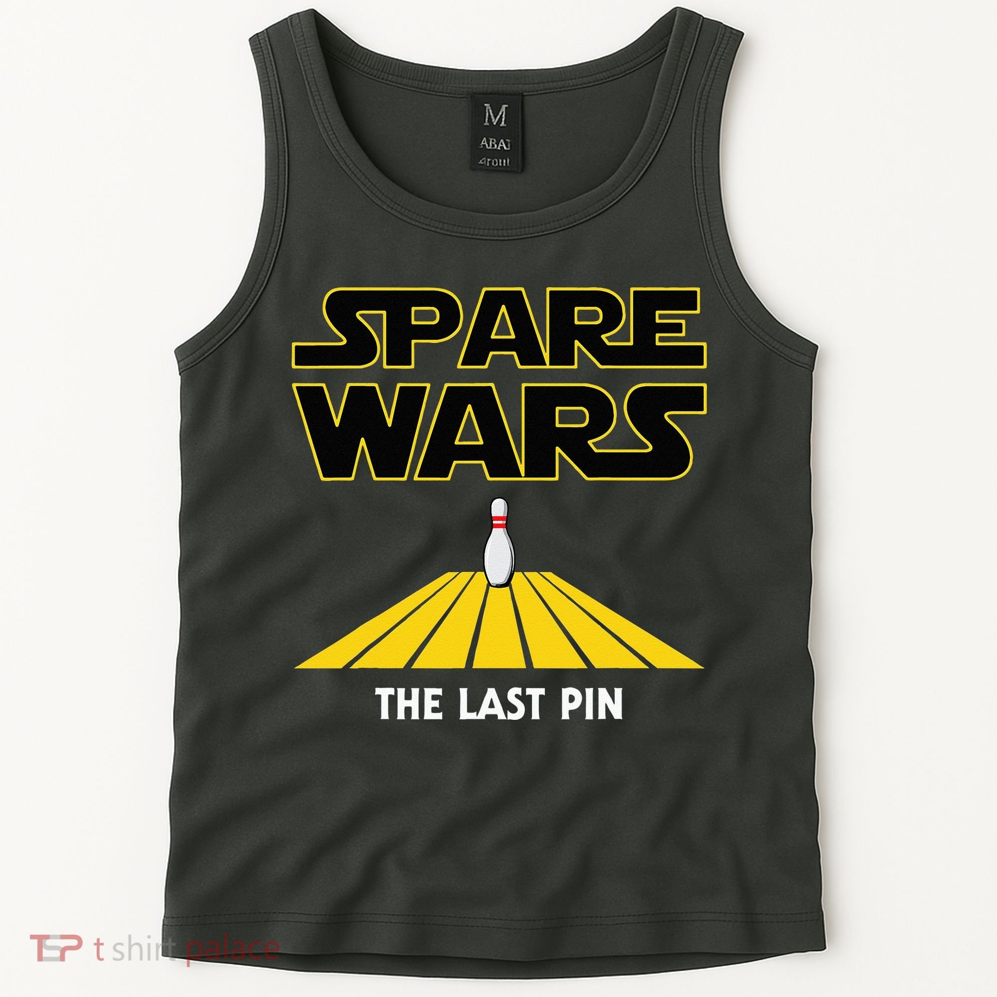 Spare Wars Bowler & Bowling Parody Tank Top