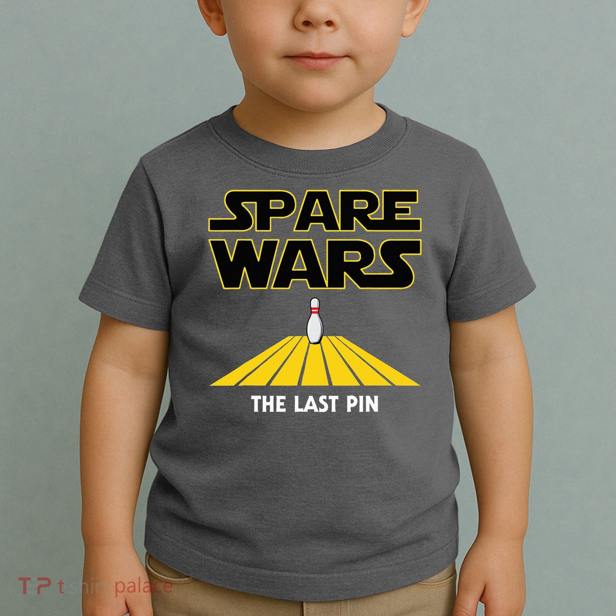 Spare Wars Bowler & Bowling Parody Toddler T-Shirt