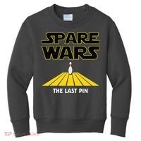 Spare Wars Bowler & Bowling Parody Kids Sweatshirt thumb 0